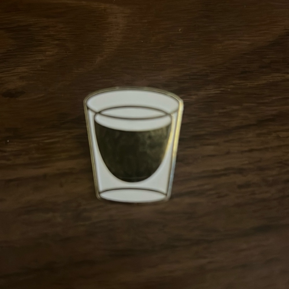 Starbucks blonde espresso pin